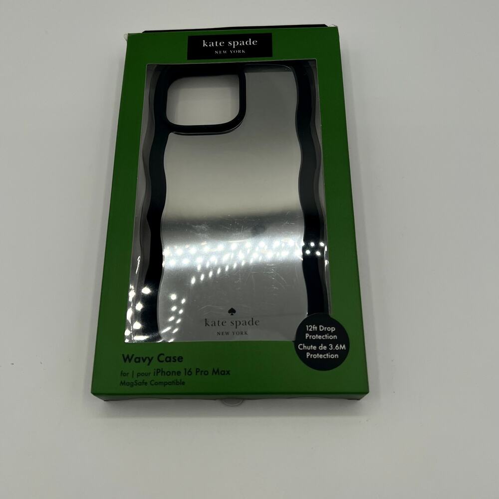 KATE SPADE Wavy Case for iPhone 16 Pro Max- Magsafe Compatible